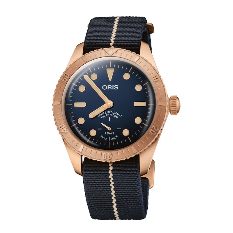 Oris Carl Brashear Cal.401 Limited Edition นาฬิกาดำน้ำรุ่นพิเศษเพื่อระลึกถึงนักสู้ผู้ยิ่งใหญ่