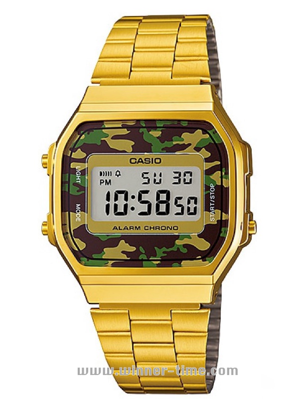 นาฬิกาคาสิโอ CASIO รุ่น A168WEGC-3DF