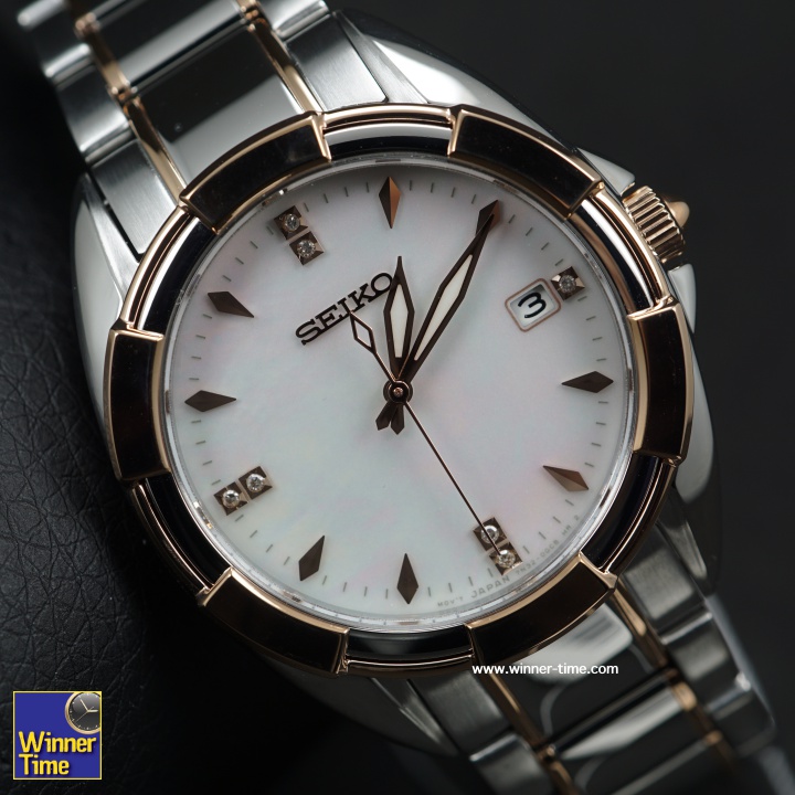 นาฬิกาSeiko Quartz Diamond Accents รุ่น SKK888P1,SKK888P,SKK888