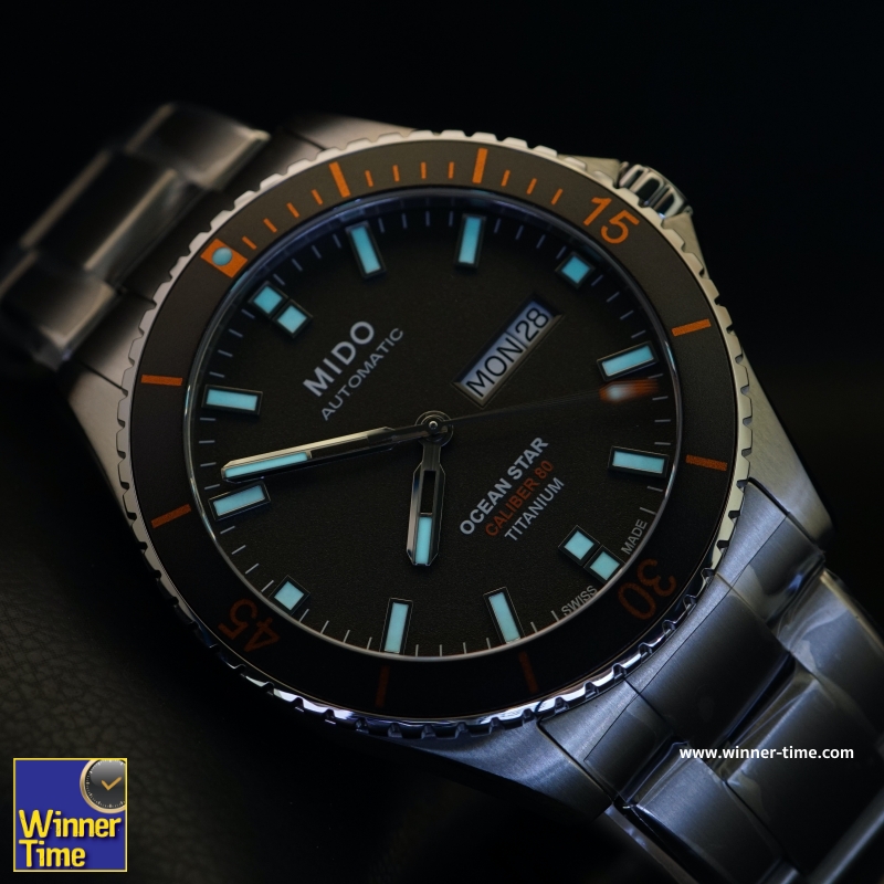 นาฬิกา MIDO Ocean Star Titanium Diver's 200 m รุ่น M026.430.44.061.00 