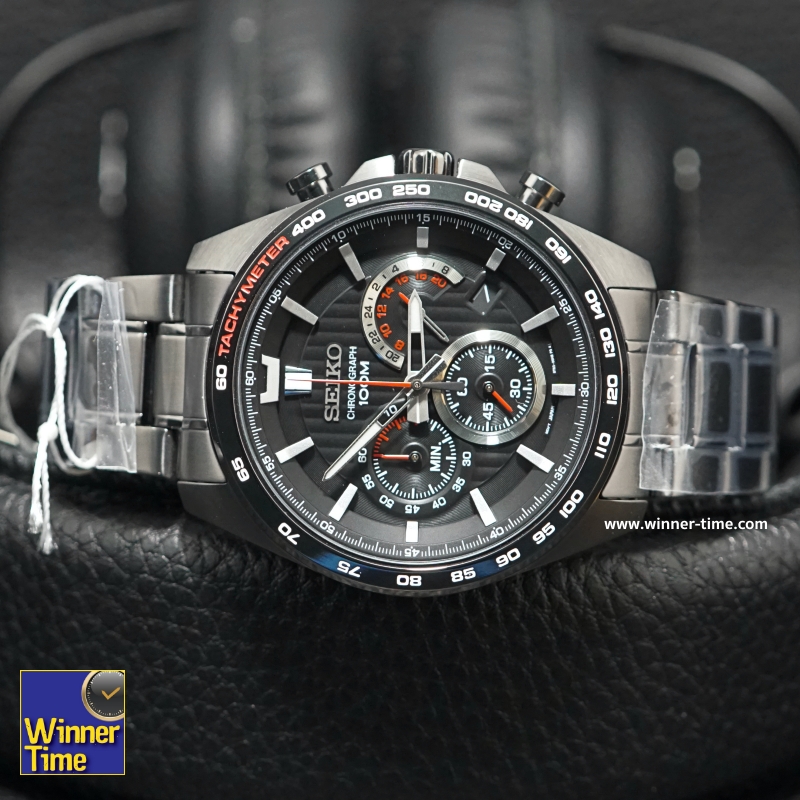 นาฬิกาSeiko Chronograph Quartz Tachymeter รุ่น SSB311P1