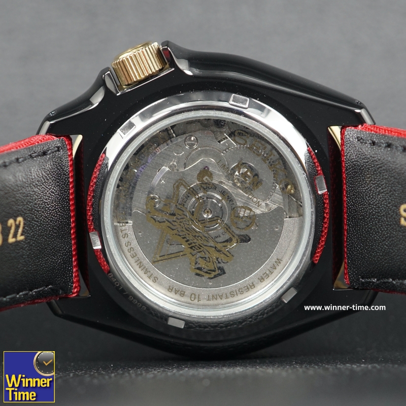นาฬิกาSeiko 5 Sports Street Fighter V Limited Edition KEN Model รุ่น SRPF20K1,SRPF20K,SRPF20