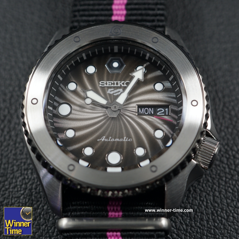 นาฬิกาSEIKO 5 SPORTS x NARUTO & BORUTO Limited Edition รุ่น SRPF65K1,SRPF65K,SRPF65, ( BORUTO)