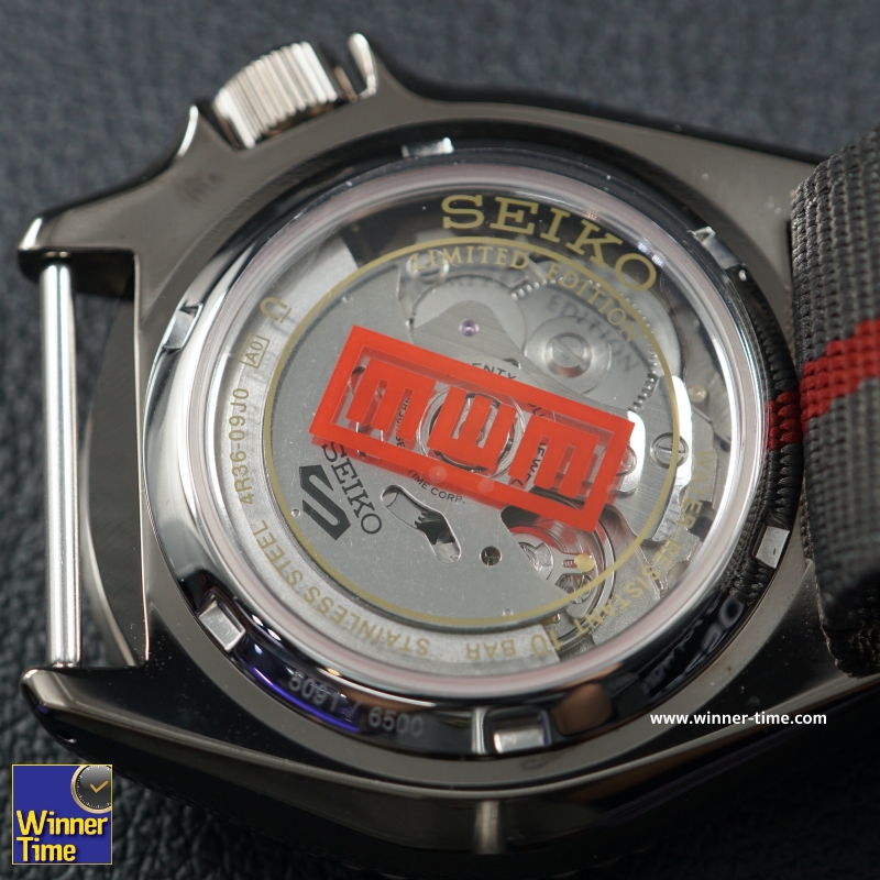 นาฬิกาSEIKO 5 SPORTS x NARUTO & BORUTO Limited Edition 6,500 Pcs.รุ่น SRPF71K1,SRPF71K,SRPF71,( GAARA )