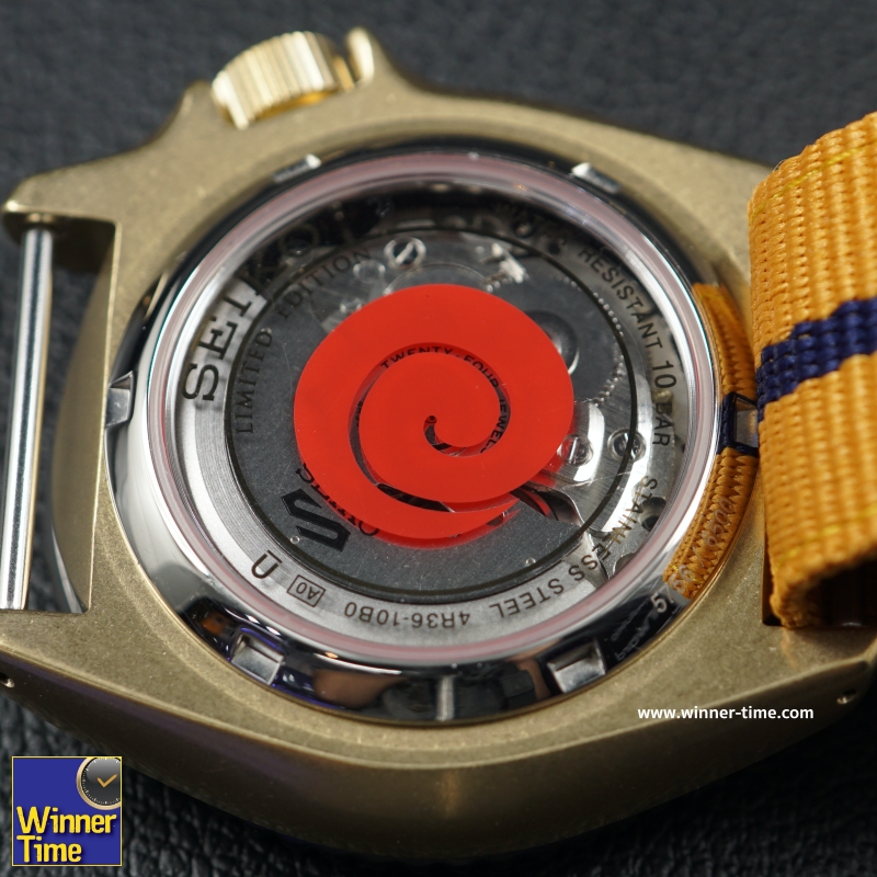 นาฬิกาSEIKO 5 SPORTS x NARUTO & BORUTO Limited Edition 6,500 Pcs.รุ่น SRPF70K1,SRPF70K,SRPF70, (NARUTO)