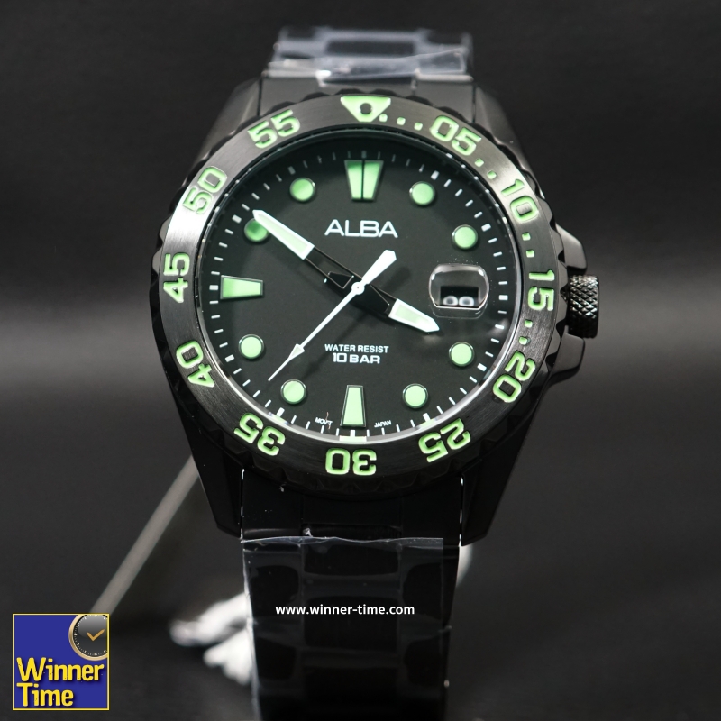 นาฬิกาข้อมือผู้ชาย ALBA Active Quartz รุ่น AS9N25X