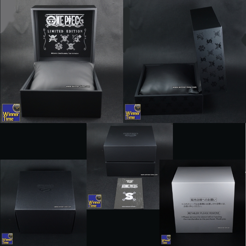 นาฬิกาSeiko 5 Sports ONE PIECE Limited Edition (LAW) รุ่น SRPH63K1,SRPH63K,SRPH63