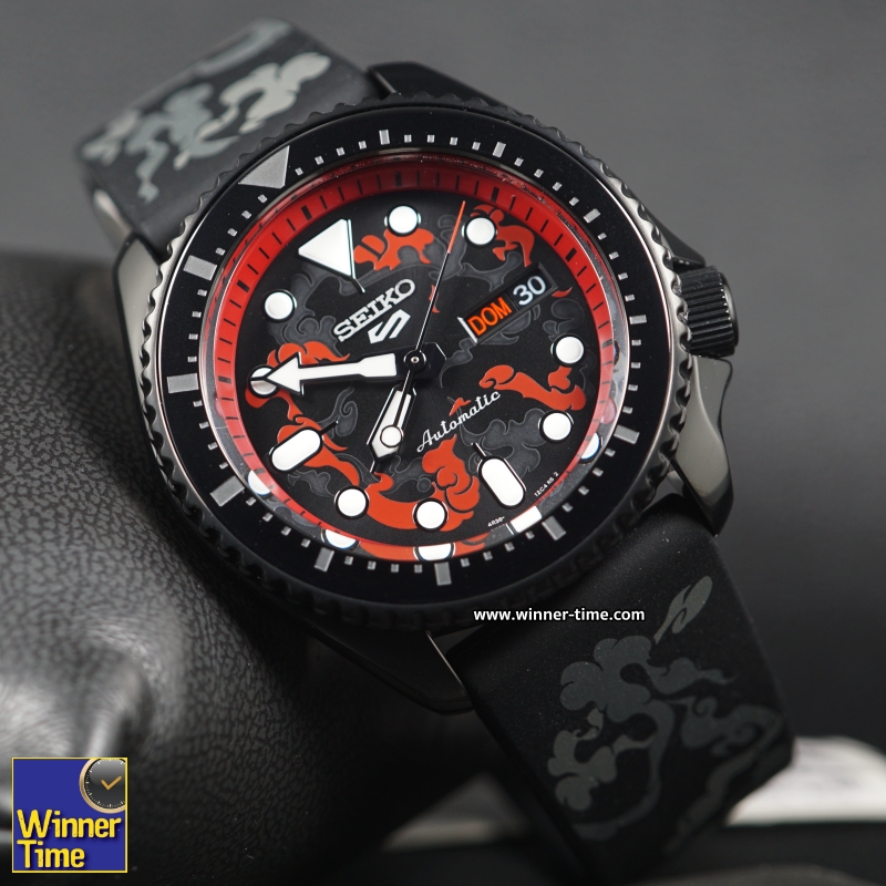 นาฬิกาSeiko 5 Sports ONE PIECE Limited Edition  (LUFFY) รุ่น SRPH65K1,SRPH65K,SRPH65