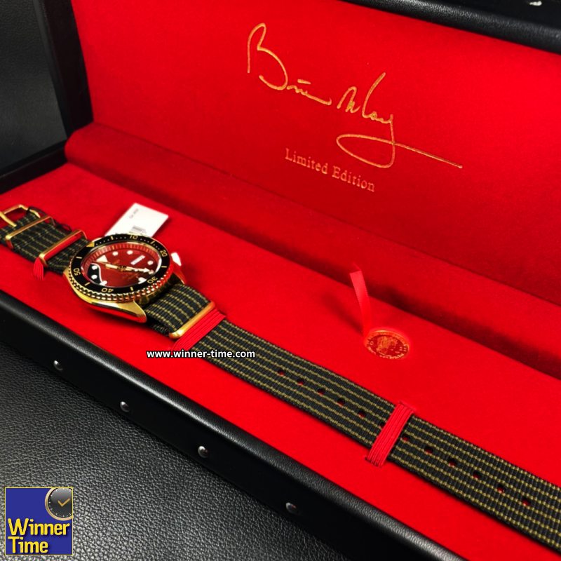 นาฬิกาSeiko 5 Sports Brian May Limited Edition of 12500 รุ่น SRPH80K1,SRPH80K,SRPH80 นาฬิกาSeiko 5 Sports Brian May Limited Edition of 12500 รุ่น SRPH80K1,SRPH80K,SRPH80