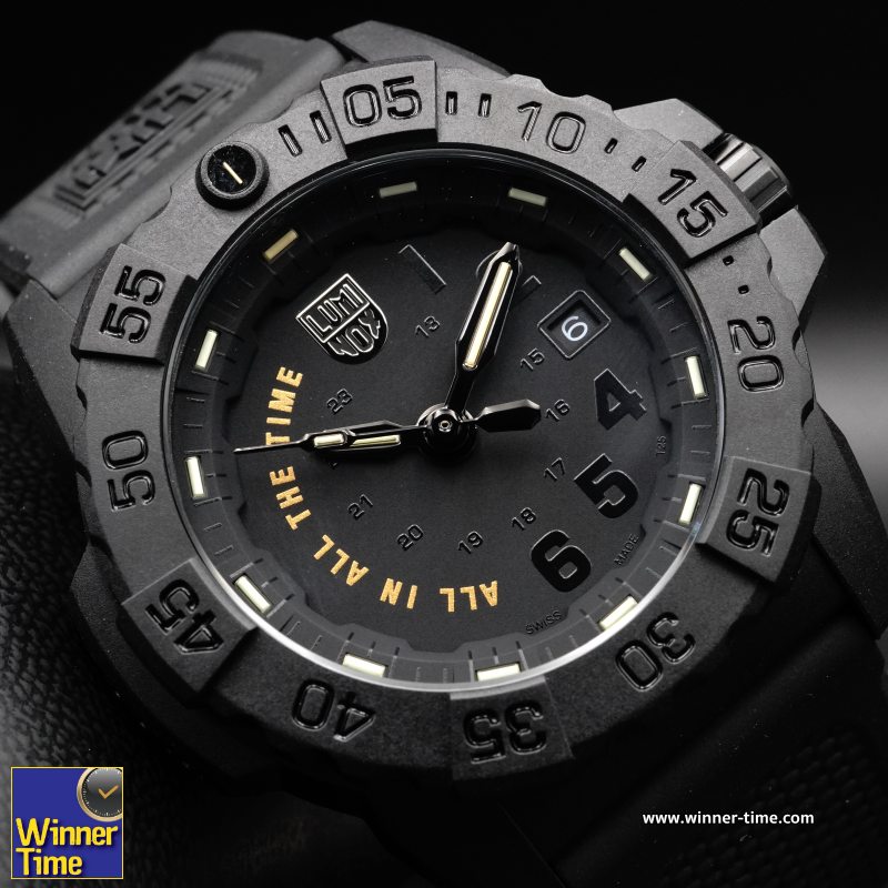 นาฬิกาข้อมือ LUMINOX Navy SEAL 3500 All In All the Time Military Watch 45mm รุ่น XS.3501.BO.AL