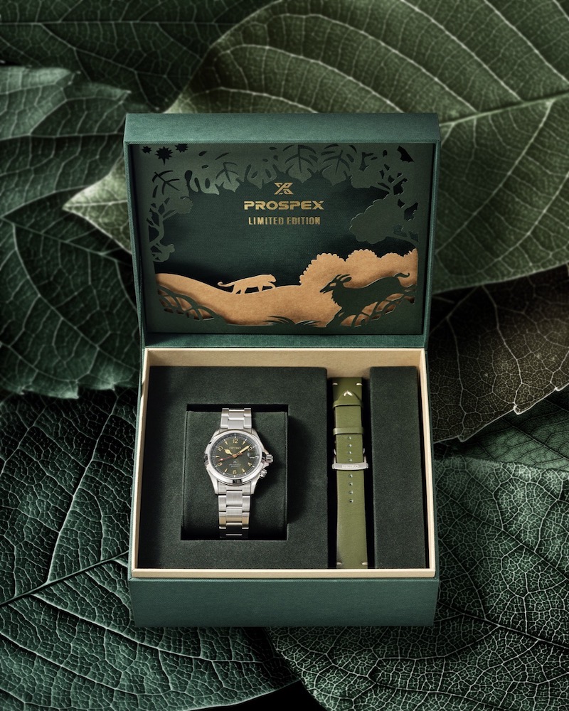 นาฬิกาคอลเลคชั่นพิเศษ สืบ นาคะเสถียร ไทยแลนด์ ลิมิเต็ด อิดิชั่น(Seub Nakhasathien Thailand Limited Edition)
