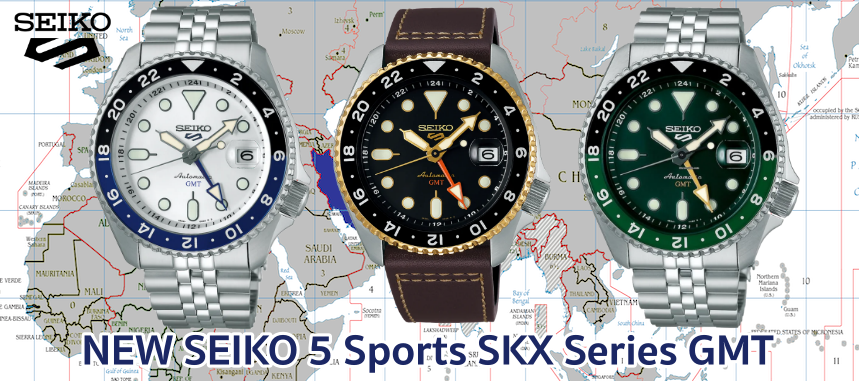 SEIKO 5 Sports SKX Series GMT