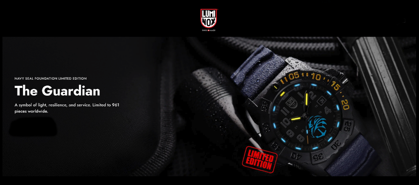 Luminox Navy SEAL Foundation 3500 The Guardian Limited Edition รุ่น XS.3505.NSF.N