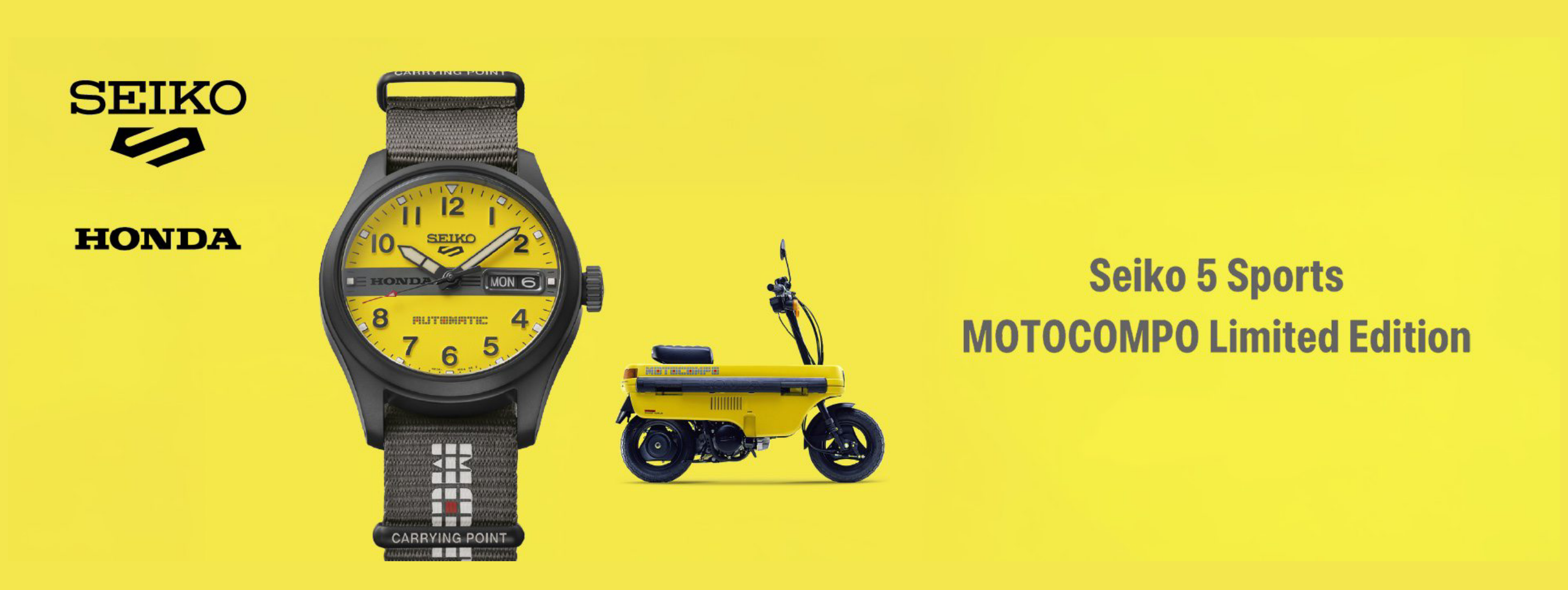 Seiko 5 Sports MOTOCOMPO Limited Edition รุ่น HDB010K1