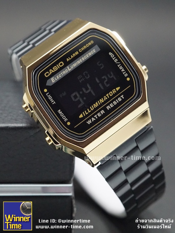 CASIO รุ่น A168WEGB-1B