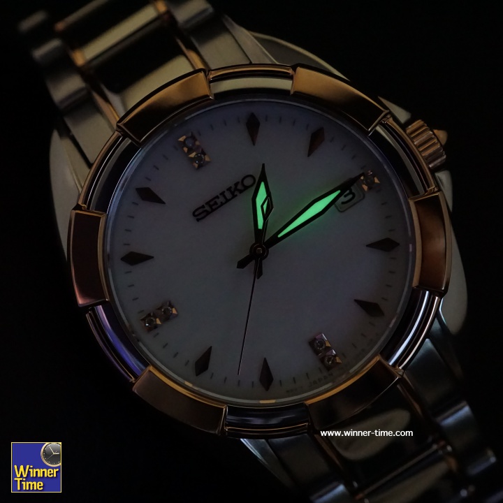 นาฬิกาSeiko Quartz Diamond Accents รุ่น SKK888P1,SKK888P,SKK888