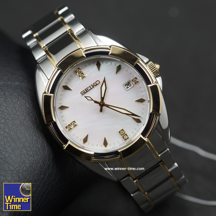 นาฬิกาSeiko Quartz Diamond Accents รุ่น SKK886 SKK886P1 SKK886P 