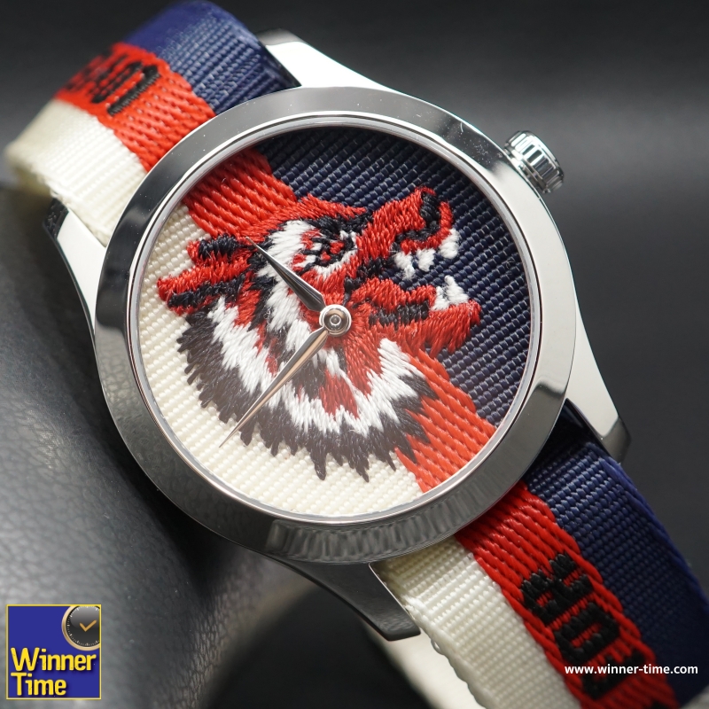 นาฬิกาGucci รุ่น YA1264059 หมาป่า
