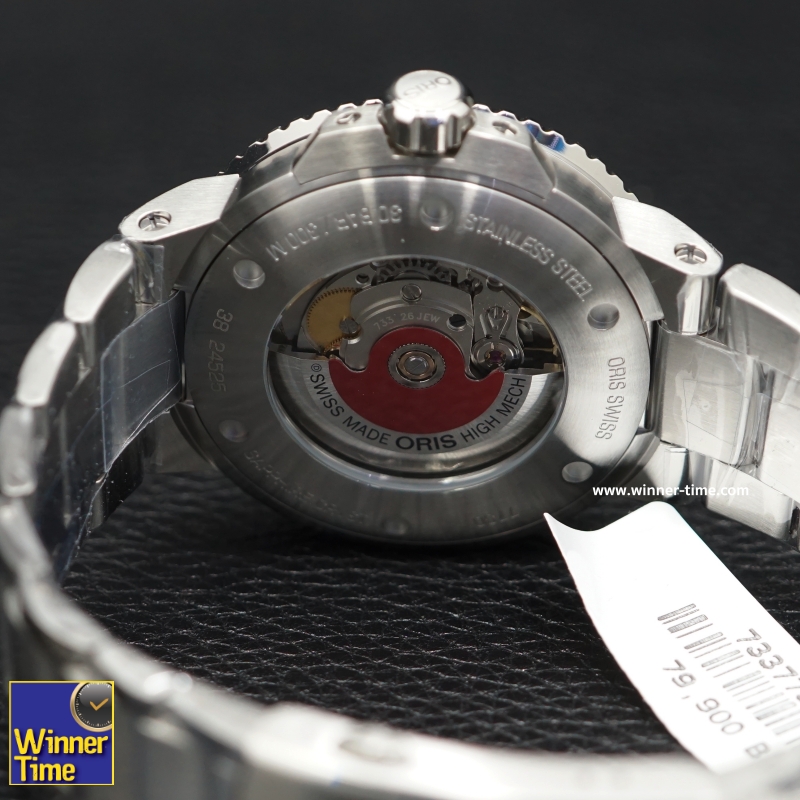 นาฬิกาOris Aquis Date Green Dial 43.5mm Steel Men's Watch รหัส  01 733 7730 4157-07 8 24 05PEB