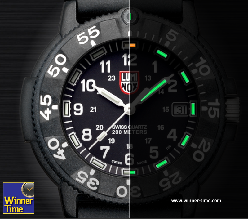 นาฬิกาLUMINOX NAVY SEAL STEEL 3250 SERIES รุ่น XS.3001