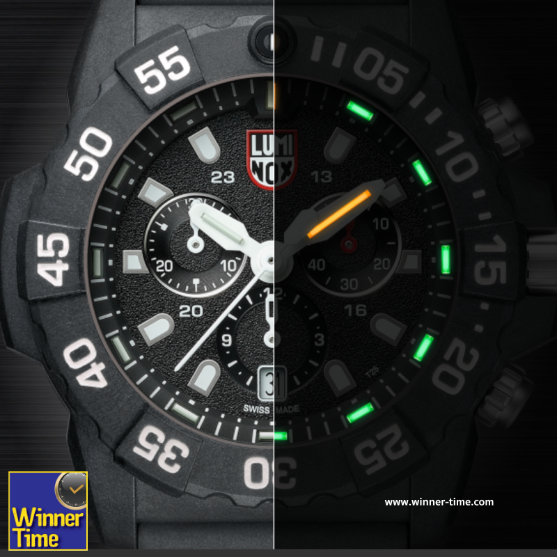 นาฬิกาLuminox NAVY SEAL CARBONOX CHRONOGRAPH 3580 SERIES รุ่น XS.3581