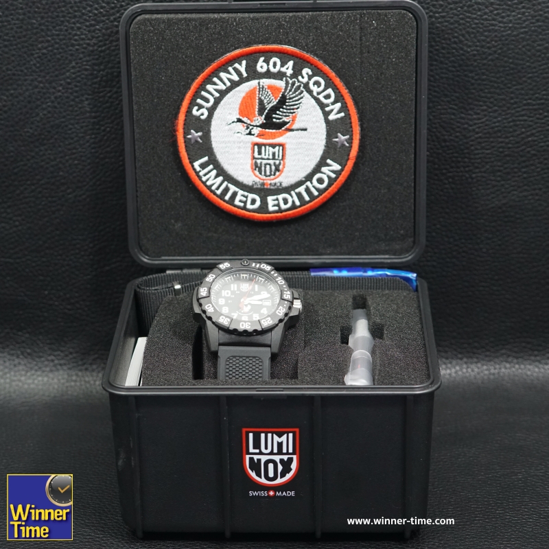 นาฬิกา Luminox Limited Edition ฝูงบิน 604 กองบิน 6 รุ่น XS.3501.SQ.N