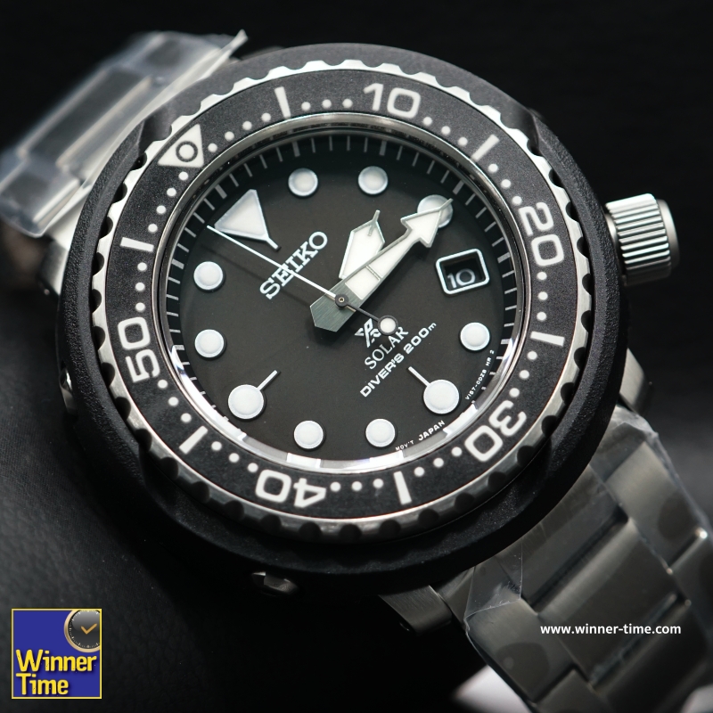 นาฬิกา SEIKO Prospex Solar Diver's 200m. "Tuna Case"รุ่น SNE497P1,SNE497P,SNE497
