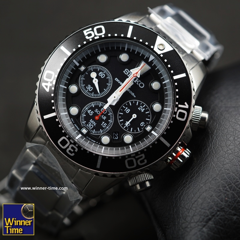 Seiko Solar Chronograph Diver's 200M รุ่น SSC779P1