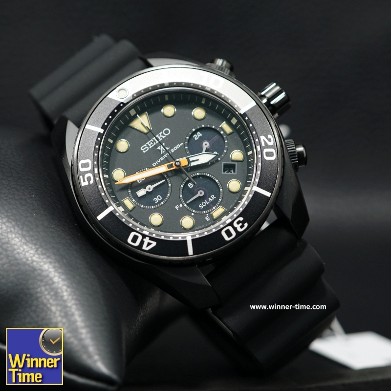นาฬิกา Seiko Prospex Sumo Solar Chronograph Black Series Limited Edition รุ่น SSC761J1,SSC761J,SSC761