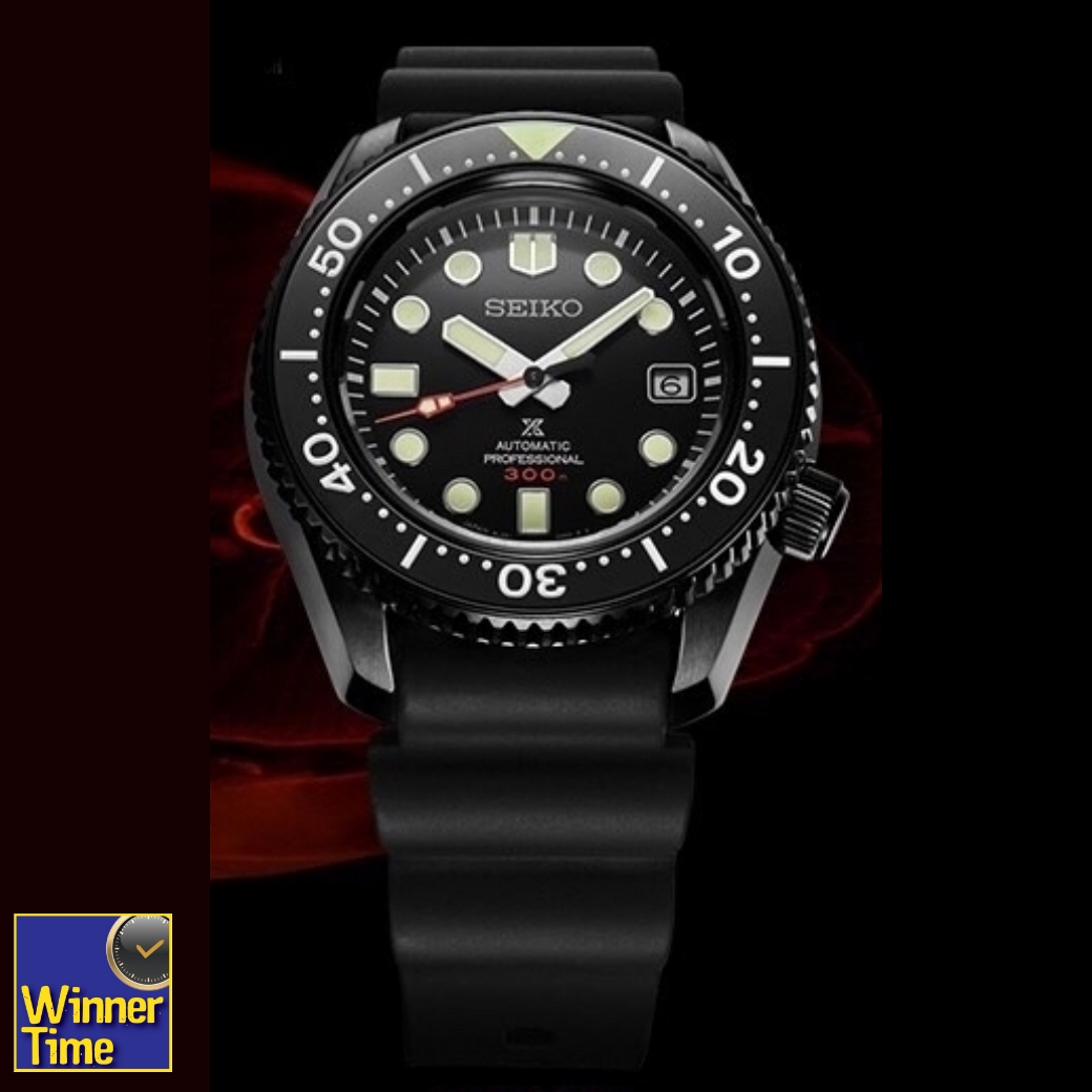 นาฬิกาSEIKO PROSPEX BLACK SERIES LIMITED EDITION AUTOMATIC DIVER CAL.8L35 รุ่น SAL035J