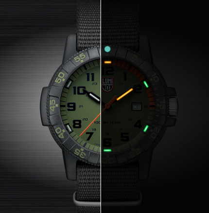 นาฬิกา LUMINOX LEATHERBACK SEA TURTLE GIANT 0320 SERIES รุ่น XS.0337