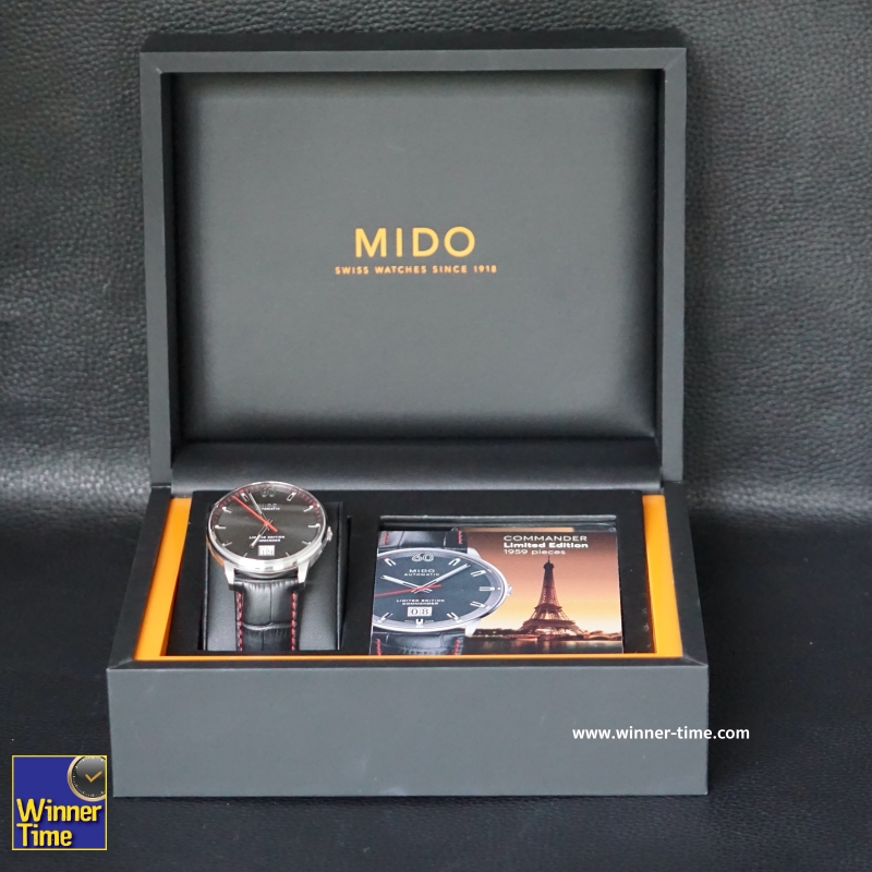 นาฬิกา MIDO COMMANDER BIG DATE 60TH ANNIVERSARY LIMITED EDITION รุ่น M021.626.16.081.00