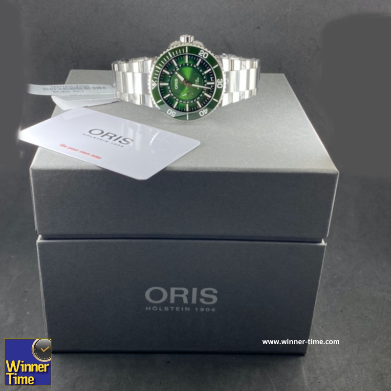 นาฬิกาOris AQUIS Hangang Limited Edition รุ่น 743 7734 4187Set