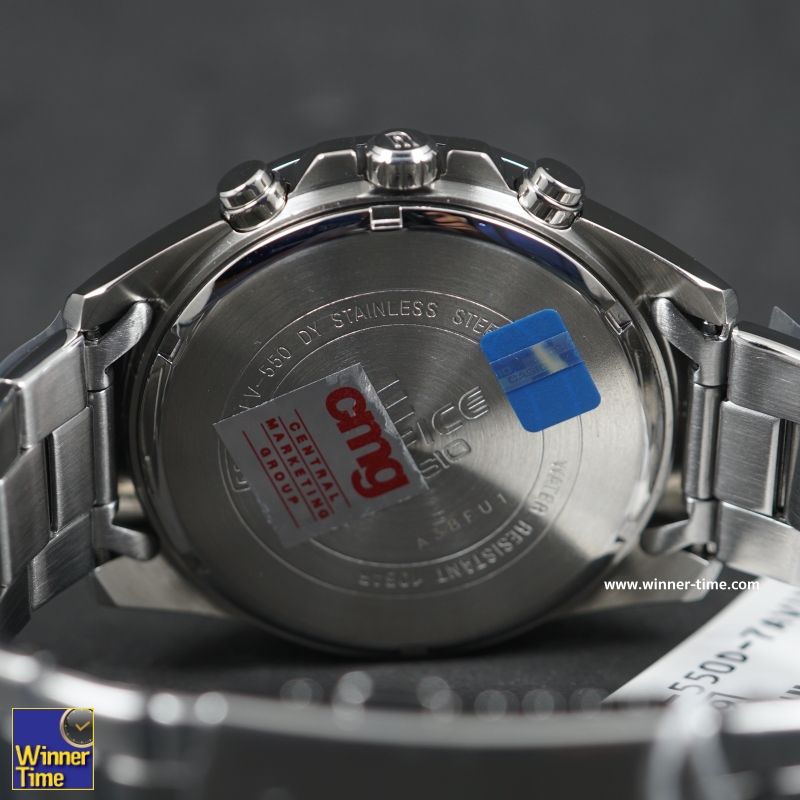 นาฬิกาCASIO EDIFICE CHRONOGRAPH รุ่น EFV-550D-7AV