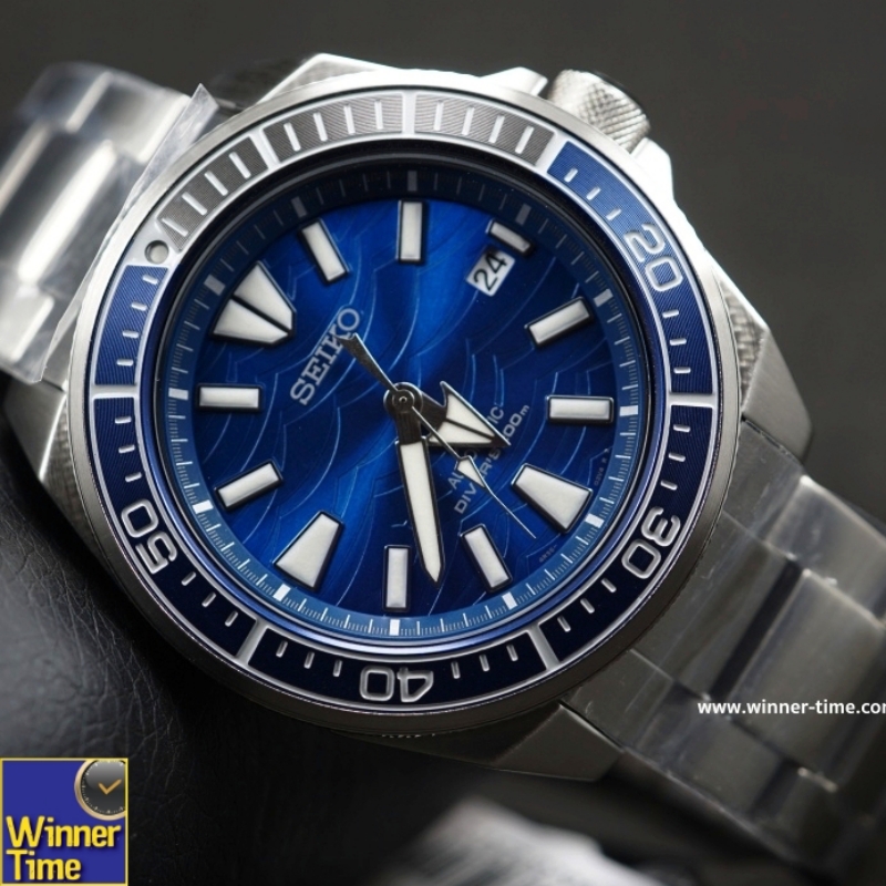 นาฬิกาSeiko Prospex”Save The Ocean” special Edition Automatic Diver’s 200m. รุ่น SRPD23K1,SRPD23K,SRPD23