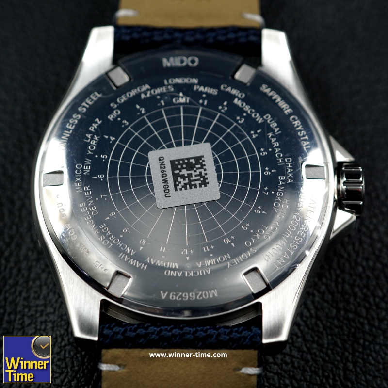 นาฬิกา Mido Ocean Star GMT รุ่น M026.629.17.051.00