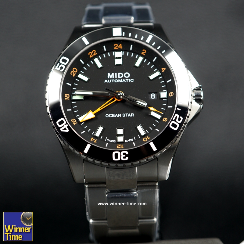 นาฬิกา Mido Ocean Star GMT รุ่น M026.629.11.051.01