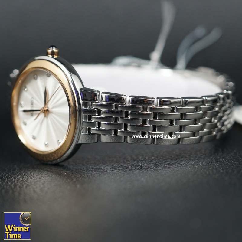 นาฬิกาSeiko WomenSilver Stainless-Steel Japanese Quartz Dress Watch รุ่น SRZ502P1,SRZ502P,SRZ502 