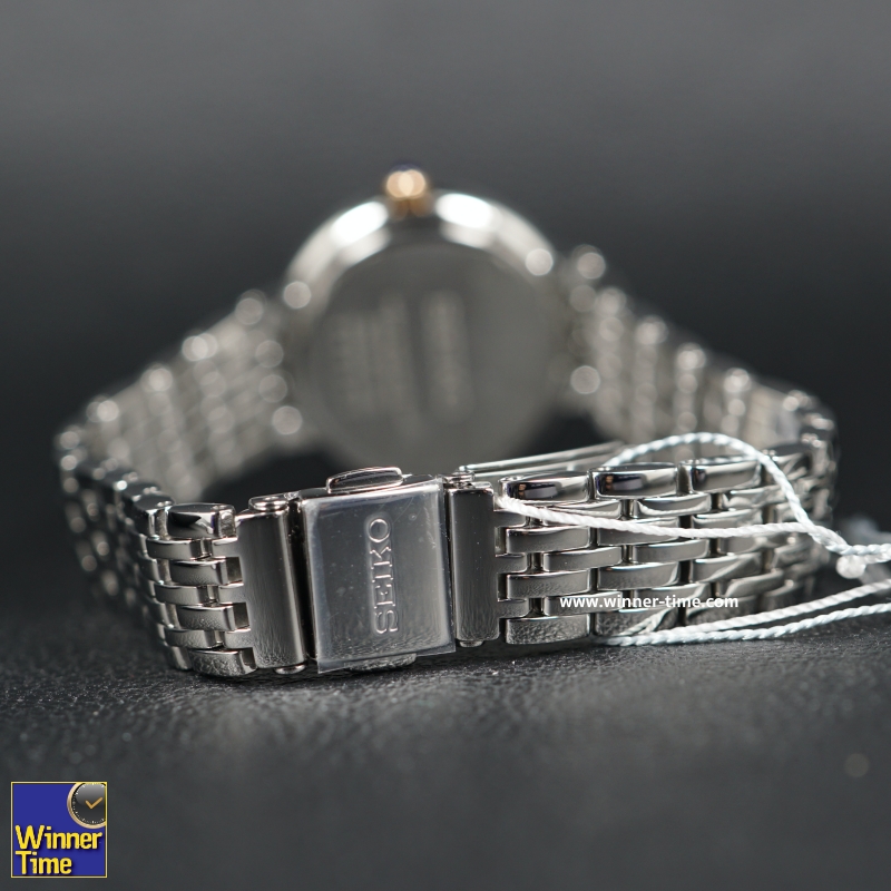 นาฬิกาSeiko WomenSilver Stainless-Steel Japanese Quartz Dress Watch รุ่น SRZ502P1,SRZ502P,SRZ502 