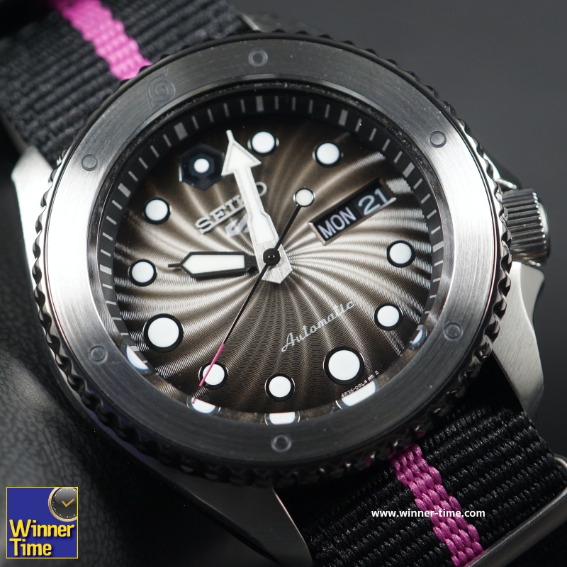 นาฬิกาSEIKO 5 SPORTS x NARUTO & BORUTO Limited Edition 6,500 Pcs รุ่น SRPF65K1,SRPF65K,SRPF65, ( BORUTO)