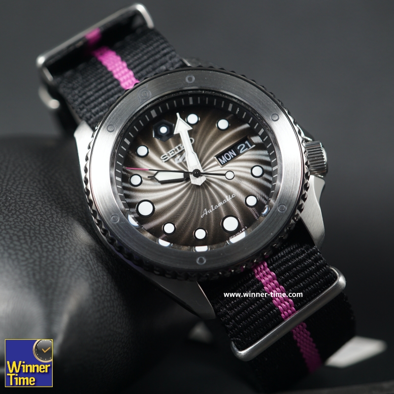 นาฬิกาSEIKO 5 SPORTS x NARUTO & BORUTO Limited Edition 6,500 Pcs รุ่น SRPF65K1,SRPF65K,SRPF65, ( BORUTO)