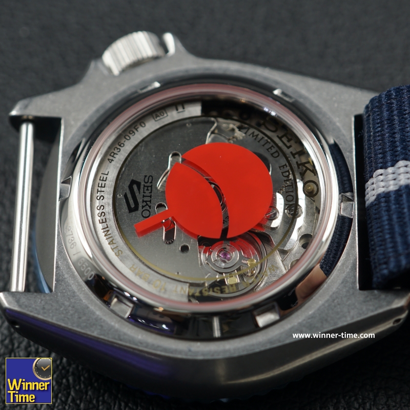 นาฬิกาSEIKO 5 SPORTS x NARUTO & BORUTO Limited Edition 6,500 Pcs รุ่น SRPF69K1,SRPF69K,SRPF69, (SASUKE)