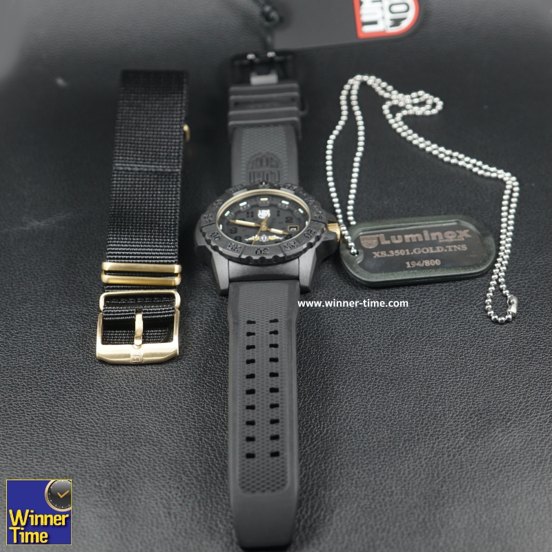  นาฬิกา Luminox Thai Navy SEAL แบบ Limited Edition รุ่น2 รุ่น XS.3501.GOLD.TNS