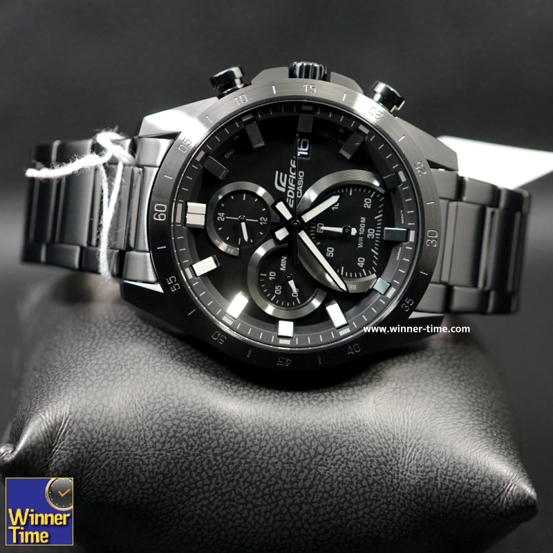 นาฬิกาCASIO EDIFICE สายสเตนเลสสตีลรมดำ รุ่น EFR-571MDC-1AV -รมดำ