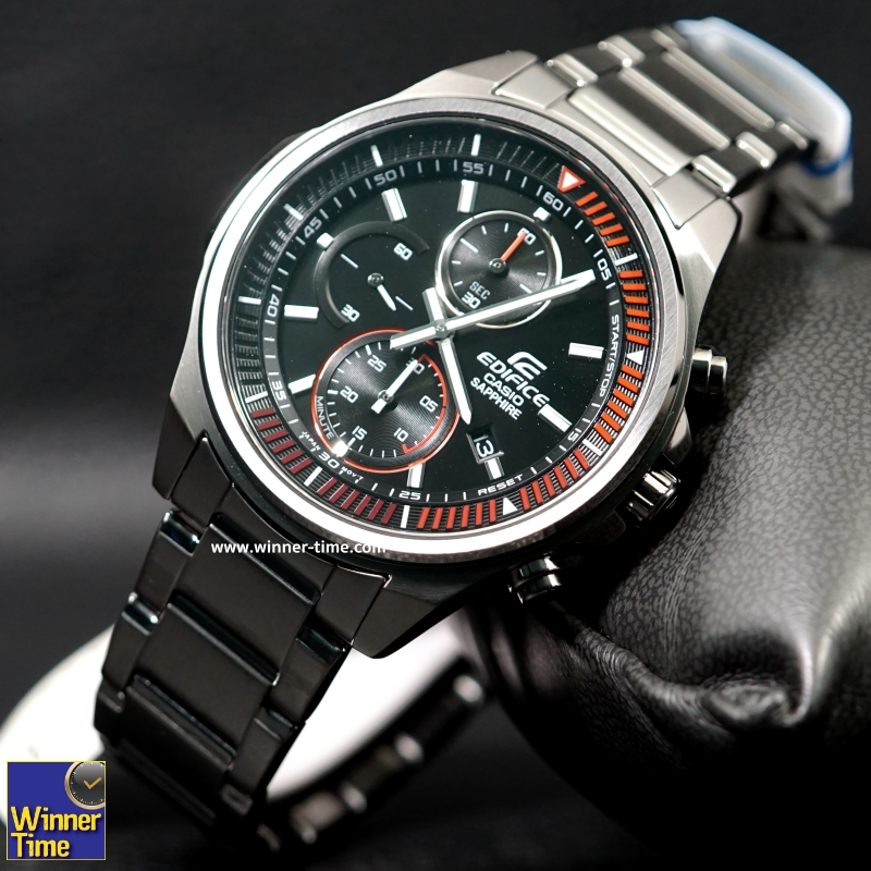 นาฬิกาCASIO EDIFICE สเตนเลสสตีลรมเทา รุ่น EFR-S572DC-1AV