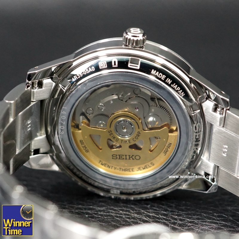 นาฬิกาSEIKO PRESAGE AUTOMATICSHARP EDGED SERIES รุ่น SRPG05J1,SRPG05J,SRPG05