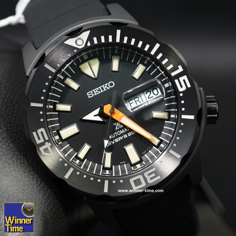 นาฬิกาSEIKO PROSPEX MONSTER BLACK SERIES Limited Edition7,000 pes.รุ่น  SRPH13K1,SRPH13K,SRPH13