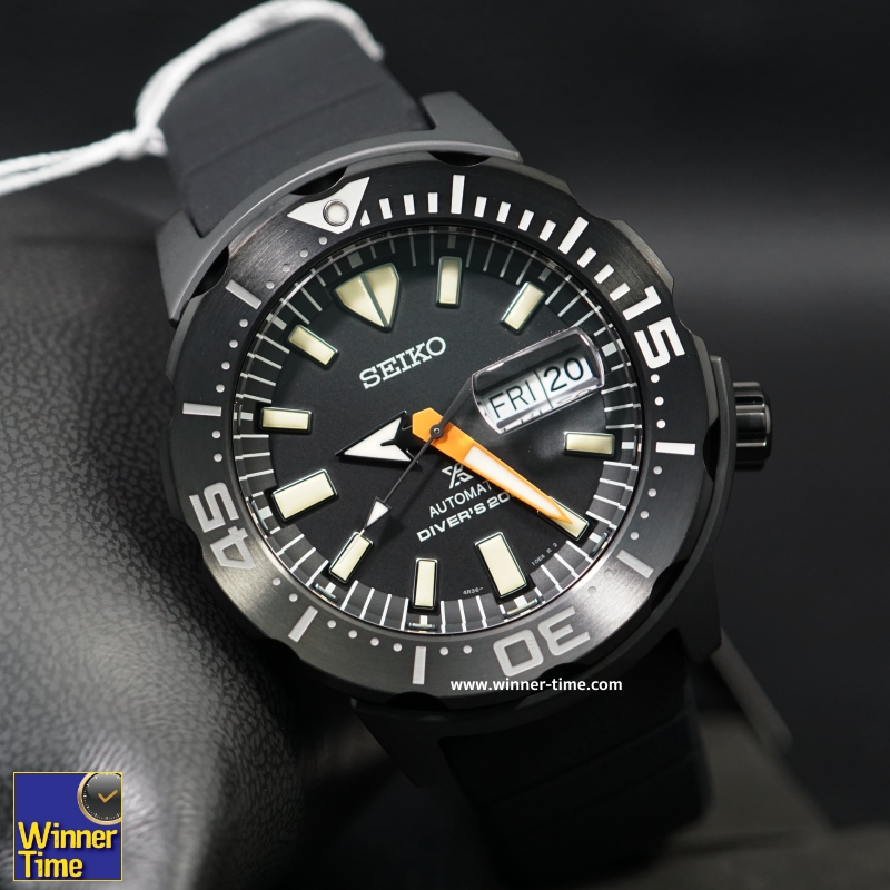 นาฬิกาSEIKO PROSPEX MONSTER BLACK SERIES Limited Edition7,000 pes.รุ่น  SRPH13K1,SRPH13K,SRPH13