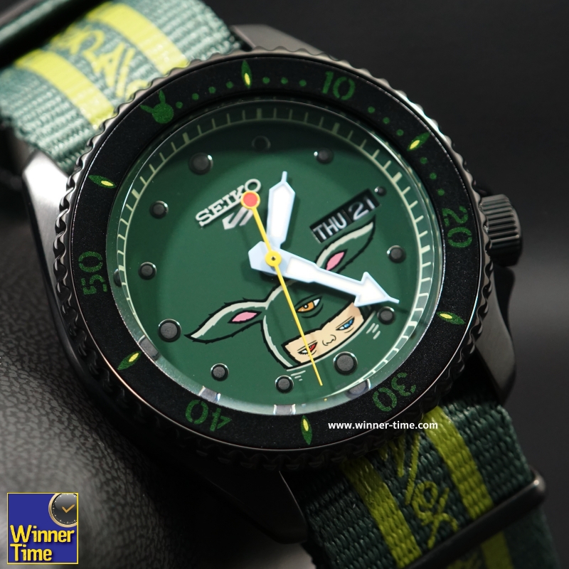 นาฬิกา SEIKO 5 SPORT X ALEX FACE LIMITED EDITION 500 pcs. รุ่น  SRPG95K1,SRPG95K,SRPG95