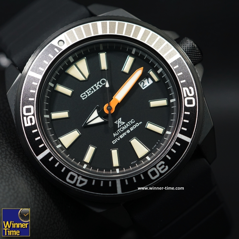 นาฬิกาSEIKO PROSPEX SAMURAI BLACK SERIES LIMITED EDITION 8000pes. รุ่น  SRPH11K1,SRPH11K,SRPH11
